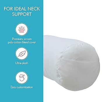Amazon.com: Fairfield Poly-Fil Premier Neckroll Ultra Plush